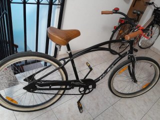 Bicicleta Cruiser Negra