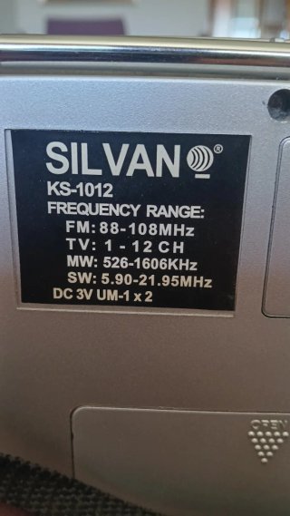Radio Silvan KS-1012 12 Bandas Mundial