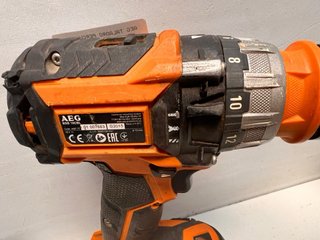 Taladro Percutor AEG con Cargador y Batería