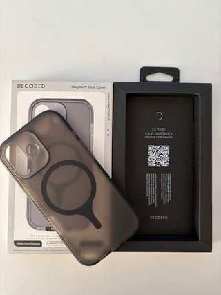 Custodia DECODED iPhone 17 Frosted Black