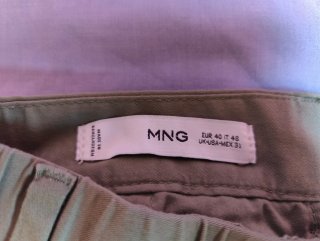 Bermuda Slim Chino Mango Talla M