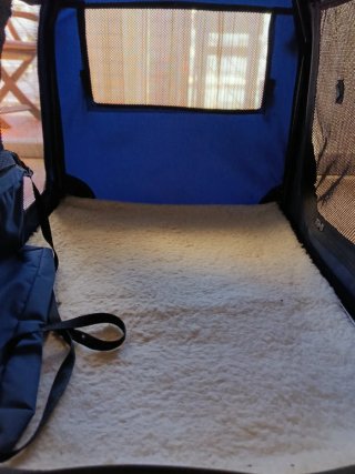 Transportín plegable Feandrea para perros