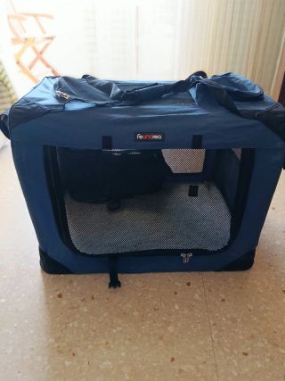 Transportín plegable Feandrea para perros