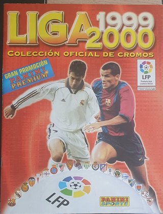 Álbum Liga 1999-2000 Panini Oficial