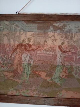 Tapiz antiguo decorativo 135 cm × 50 cm