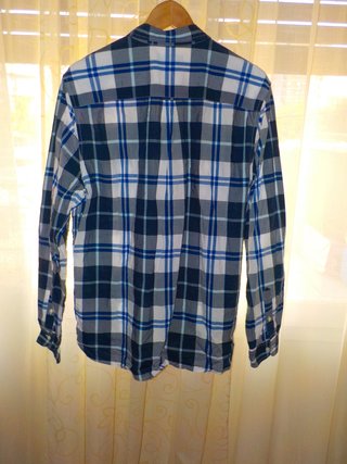 Camisa Fred Perry Cuadros Azul Talla XL