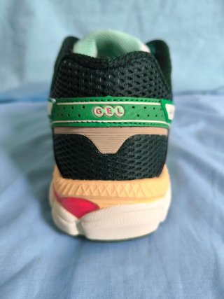 Zapatillas Asics Hombre Verde y Rosa