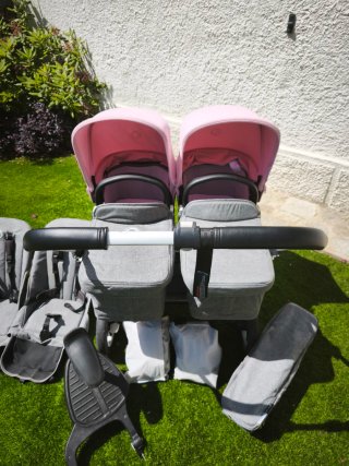 Bugaboo Donkey Silla Gemelar + Accesorios