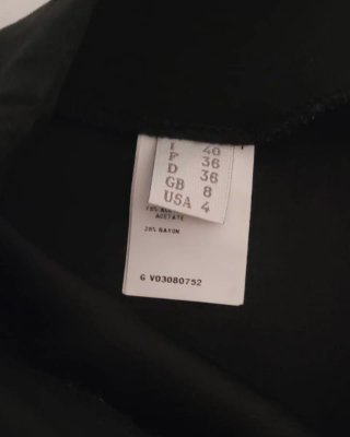 Pantaloni Philosophy neri gamba larga