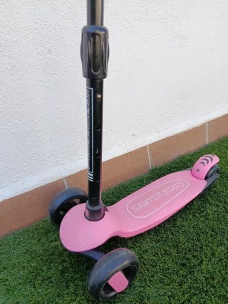 Patinete 3 Ruedas Sawyer Bikes Rosa