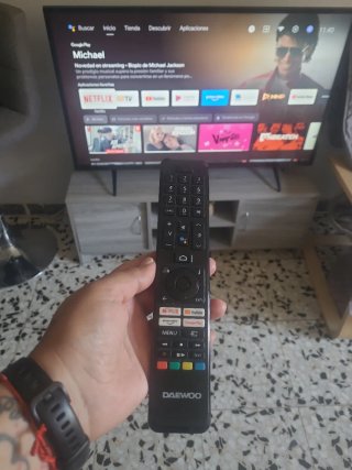Smart TV Daewoo 43 Negro