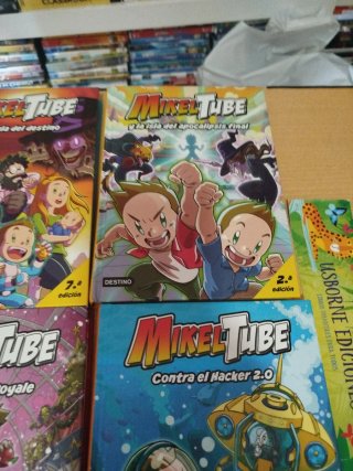 MikelTube colección 6 libros