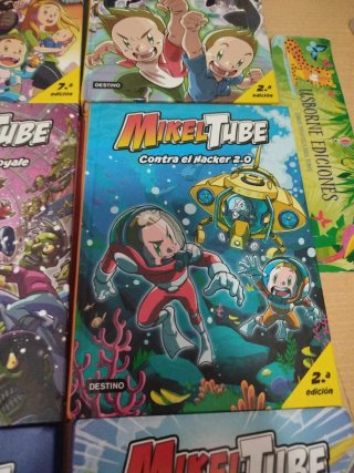 MikelTube colección 6 libros