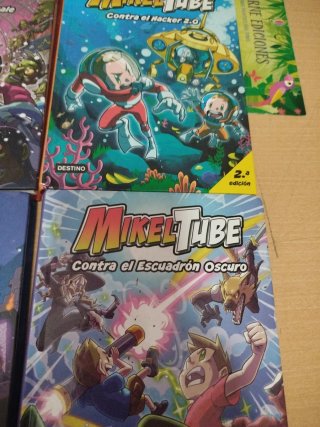 MikelTube colección 6 libros