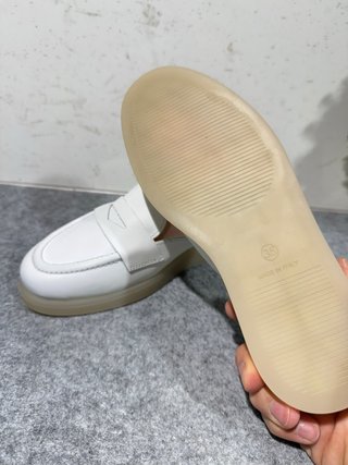 Sabot donna vera pelle bianchi Tg 35
