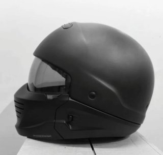 Casco Harley Davidson Negro Mate