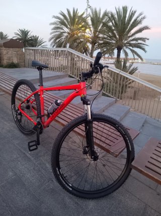 Cannondale Trail Bicicleta Montaña Roja