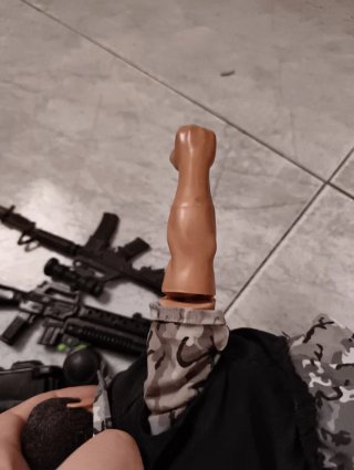 Muñeco Action Man con accesorios