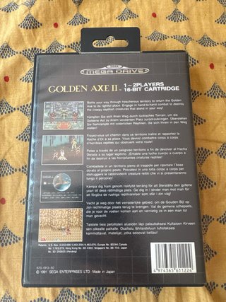 Golden Axe II Mega Drive Sega