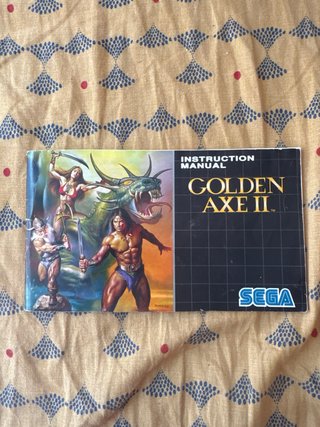 Golden Axe II Mega Drive Sega