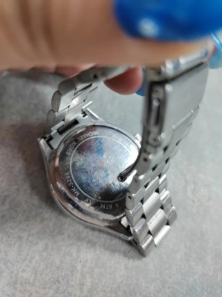 Reloj Michael Kors Azul y Plateado