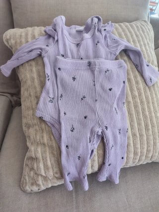 Conjunto niña 3-6 meses rosa