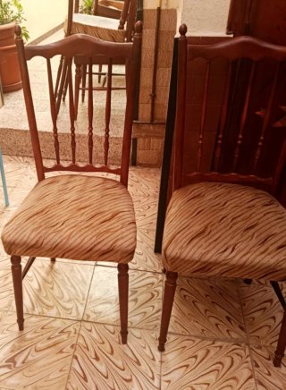 Juego de 6 sillas de salón