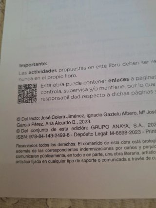 Matemáticas B. 4o de ESO