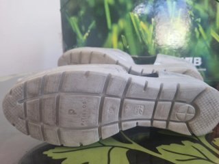 Zapatos Pitillos Mujer Plata/Blanco