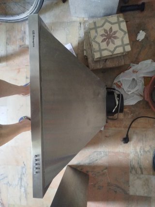 Campana extractora acero inoxidable