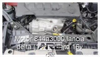 Motor 844a3000 lancia delta (181) 1.6 jtd  r_87231