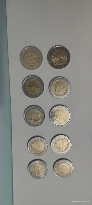 Colección de monedas 2 euros