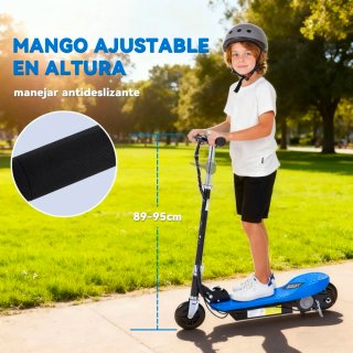 Patinete eléctrico para niños 7 - 12 años  azul