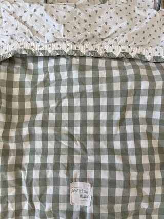 Saco silla paseo vichy verde