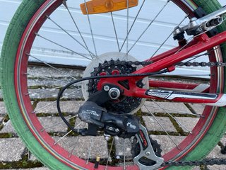 Bicicleta BH Oregon Roja y Negra