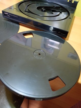 COVER COMPLETA ORIGINALE PER GIRADISCHI SANYO TP33