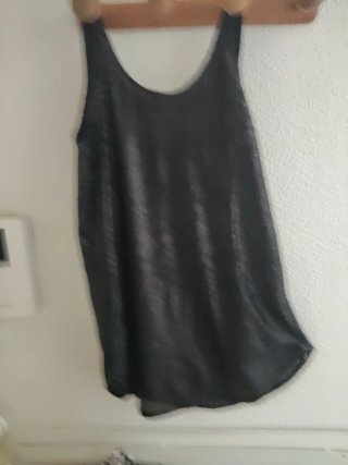 Vestido negro tirantes lentejuelas.A estrenar