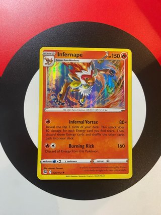 Carta Pokémon Infernape Stage 2