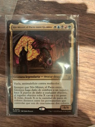 Carta Magic Niv-Mizzet, el Pacto entre Gremios