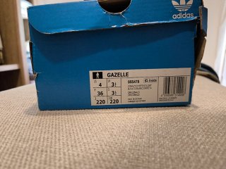 Zapatillas Adidas Gazelle Azul Talla 36
