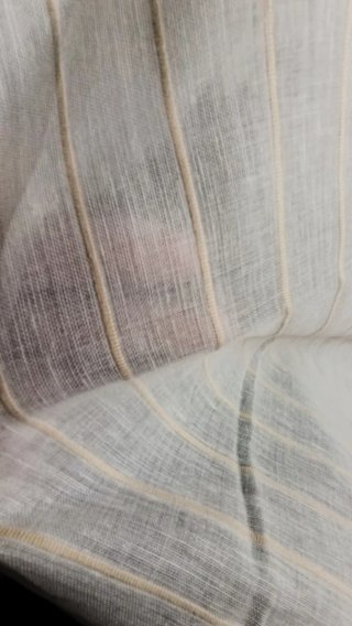 Tela per tende a righe beige