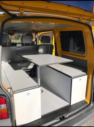 Furgoneta camperizada Volkswagen Transporter T5
