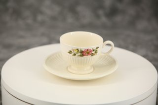 Wedgwood Briar Rose Tazas y Platillos (4)
