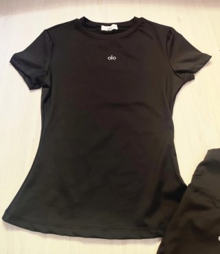 Conjunto Alo Yoga Negro