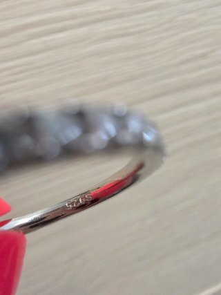 Conjunto de 4 Anillos Moissanita.