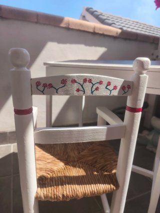 Pupitre y silla infantil