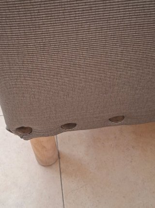 Puff/Banqueta Dormitorio Tapizado