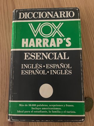 Vox Harrap's diccionario esencial inglés-españo...