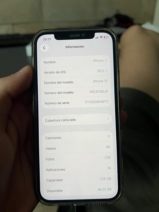 iPhone 12 128GB 80% Salud Batería