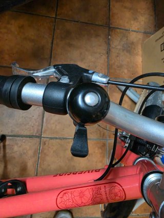 Bicicleta niña Decathlon naranja 20"